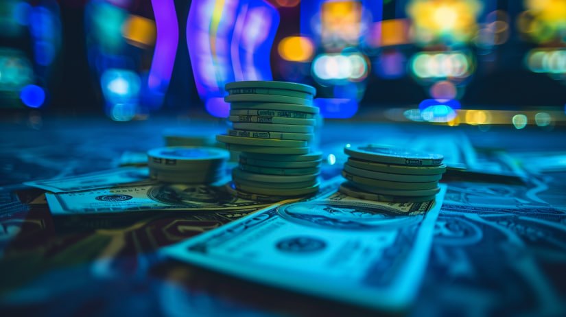 A vibrant digital rendering of a mobile user engaging with phfiery sports betting platform on smartphone